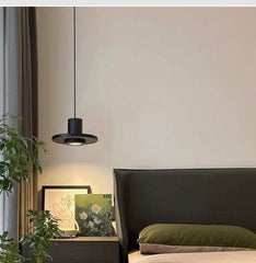 HEIKESZ Nordic Postmodern Black Pendant Lamp Industrial Style for Bedroom Corridor Balcony Kitchen Bar Restaurant Lighting