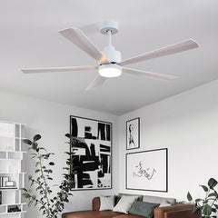 HEIKESZ Nordic 2023 New Ceiling Fan with LED Light Remote Control Modern Minimalist Design for Living Room Dining Room Bedroom