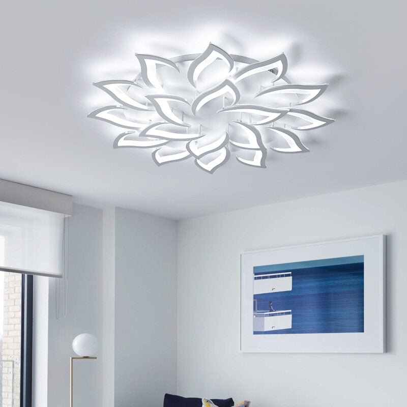 HEIKESZ LED Ceiling Mount Lamp Room Lamps Living Room Simple Modern Atmosphere Household Creative Lighting Master Bedroom Lights Chandelier for Living Room Chandelier for Bedroom Chandelier Lights for Room Lighting Ceiling