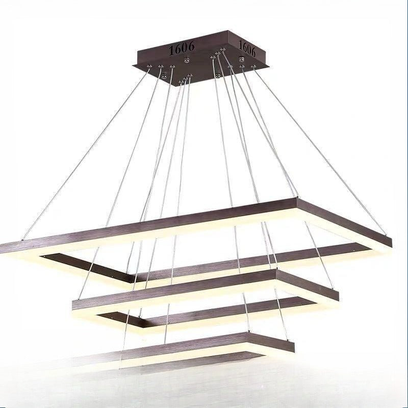 HEIKESZ Luxury Chandelier for Living Room Post-Modern Creative Ceiling Light Warm Nordic Lamps Duplex Staircase Lighting