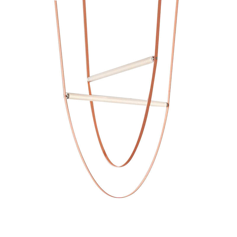 HEIKESZ Italian Minimalist Chandelier for High Ceiling Living Room Duplex Villa Staircase Modern Lighting Fixture