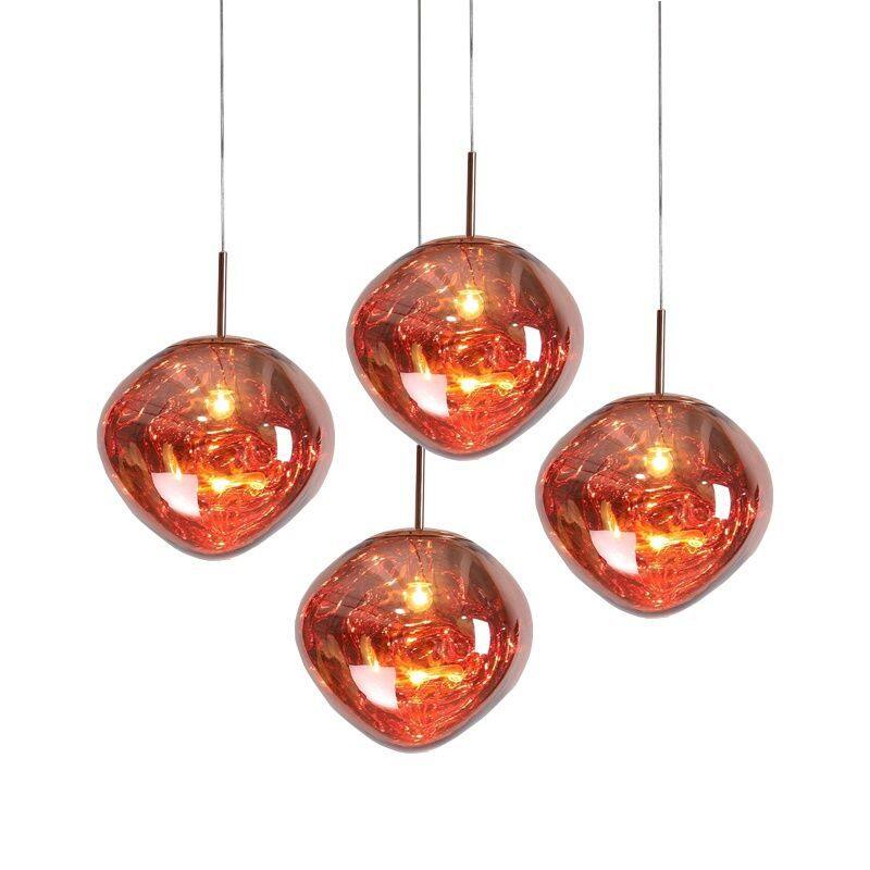 HEIKESZ Nordic Lava Lamps Modern Chandelier for Restaurant Bar Warm Lighting Ceiling Decor