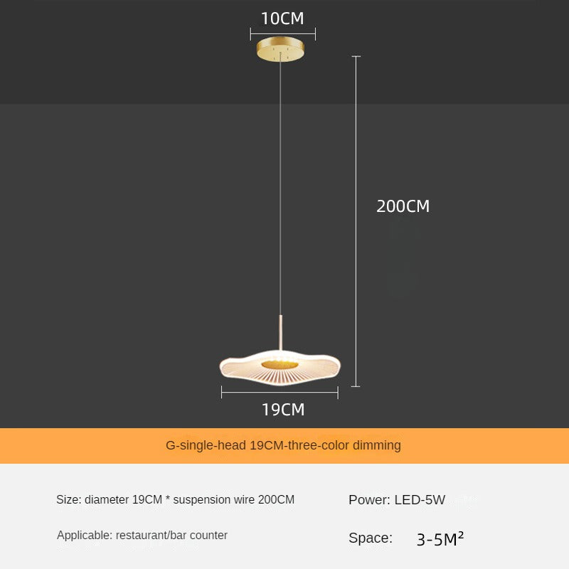 HEIKESZ Modern Nordic Chandelier Three-Head Dining Table Lamp Luxury Creative Lighting for Dining Room Bar Living Room Ceiling Fixtures