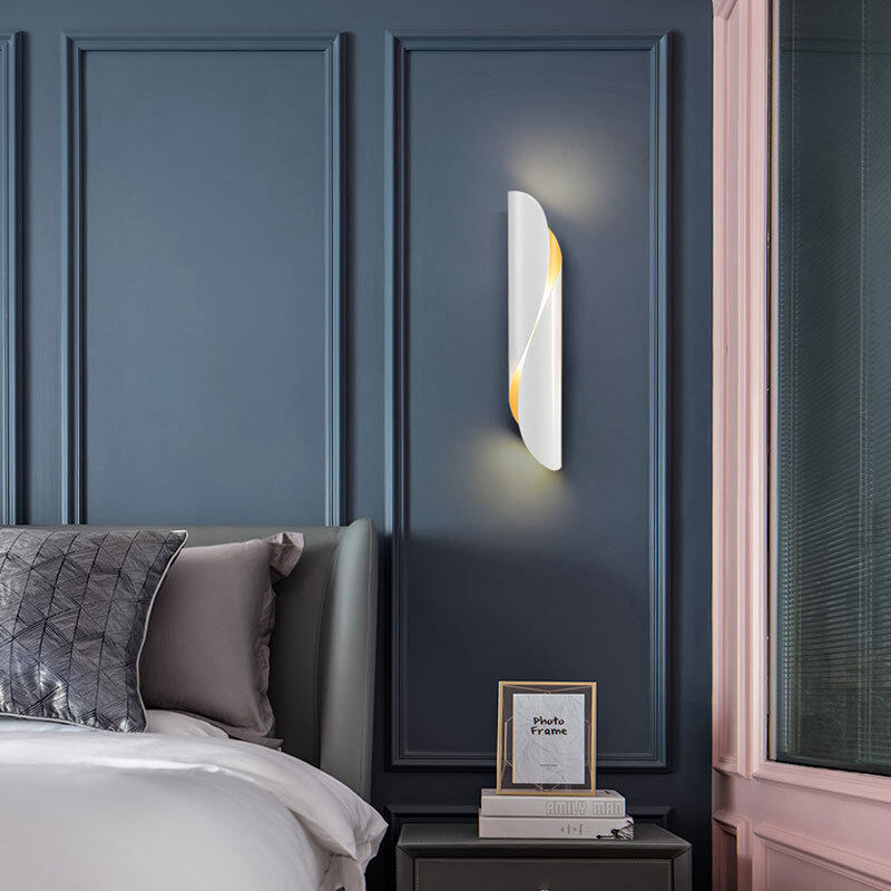 HEIKESZ Nordic Modern LED Wall Lamp for Living Room Bedroom Corridor Dining Room Coffee Simple Creative Indoor Lighting