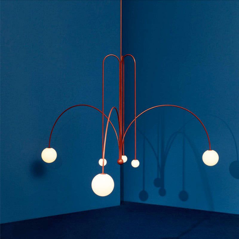 HEIKESZ Post-Modern Creative Chandelier for Living Room Restaurant Hotel Bedroom Study Club Cafe Clothing Store Art Exhibition Lighting