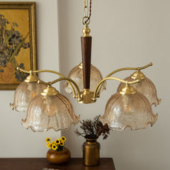 HEIKESZ American South Ocean Style Vintage Chandelier Retro Crack Bedroom Dining Room Living Room Pendant Light