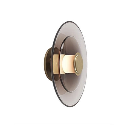 HEIKESZ Nordic Modern Glass Wall Lamp for Dining Room Living Room Bedroom Stair Aisle Post-Modern Decor Light Fixture