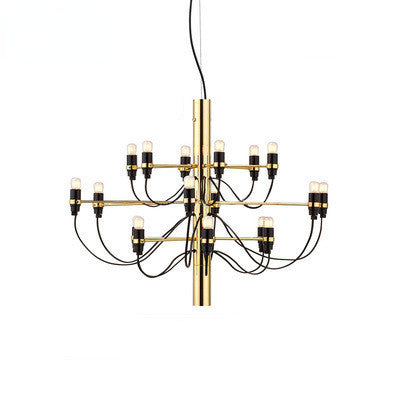 HEIKESZ Italian Summer Fruit Dining Room Chandelier Designer Living Room Chandelier Loft Hotel Villa Staircase Lamps