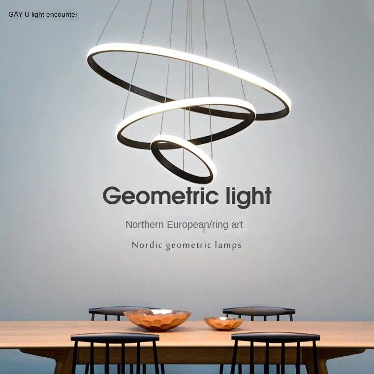 HEIKESZ New Post-Modern Chandelier Lamp for Living Room Bedroom Dining Bar Modern Simple Ceiling Lighting Fixture