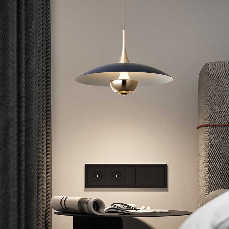 HEIKESZ Modern UFO Chandelier Light Luxury Designer LED Lighting for Living Room Bedroom Bar Restaurant Upgrade Ceiling Fixture