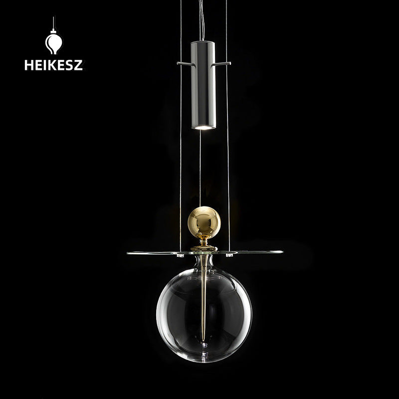 HEIKESZ Post-Modern Glass Chandelier Creative Designer Lighting for Living Room Dining Bedroom Bar Kitchen Island