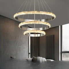 HEIKESZ Post-Modern Crystal Chandelier Luxury Creative Home Living Room Decorative Lighting for Upscale Cafe Store