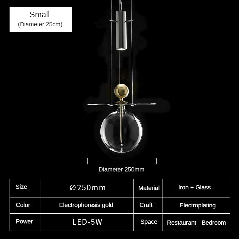 HEIKESZ Post-Modern Glass Chandelier Creative Designer Lighting for Living Room Dining Bedroom Bar Kitchen Island