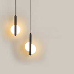 HEIKESZ Modern Nordic Minimalist Bedside Chandelier Creative Long Line Droplight Luxury Lighting for Bedroom Living Room Ceiling Lamp