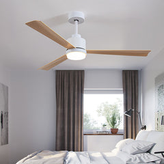 HEIKESZ Nordic 2023 New Ceiling Fan with LED Light Remote Control Modern Minimalist Design for Living Room Dining Room Bedroom