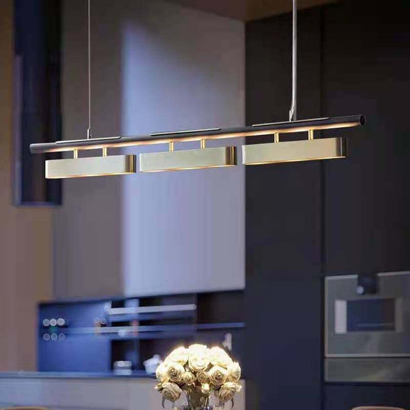 HEIKESZ Modern Nordic Chandelier Three-Head Minimalist Luxury Lighting for Dining Room Bar Table Creative Lamp 2023 New