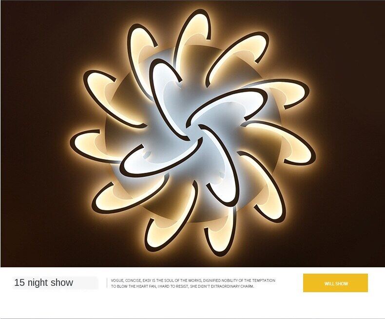 HEIKESZ Modern LED Ceiling Lamp for Home Bedroom Kids Room Creative Personalized Lighting Fixture Chandelier Living Room Bedroom Ceiling Light