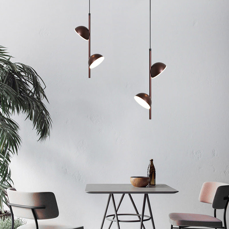 HEIKESZ Nordic Bedside Chandelier Modern Minimalist Adjustable Small Droplight for Bedroom Living Room Wall Decor