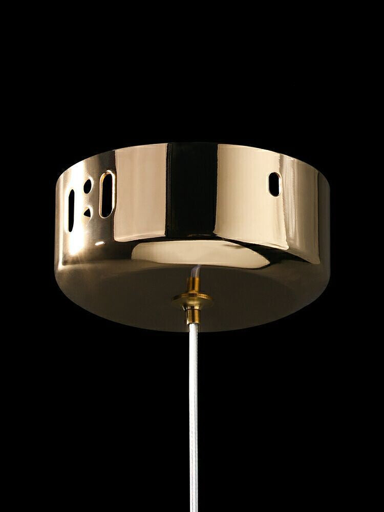 HEIKESZ UFO Bedside Small Droplight Luxury Minimalist Chandelier Designer Light for Bedroom Bar Restaurant