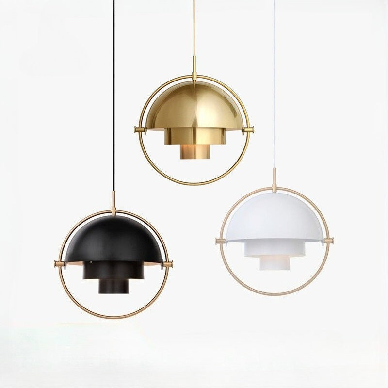 HEIKESZ Modern Nordic Designer Chandelier Creative Art Deformation Ball Special Decoration Warm Light for Living Room Bedroom Ceiling Lighting