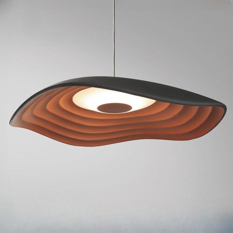 HEIKESZ Modern Minimalist Nordic Lotus Leaf Chandelier Silent Style Bar Restaurant Art Decorative Lamp