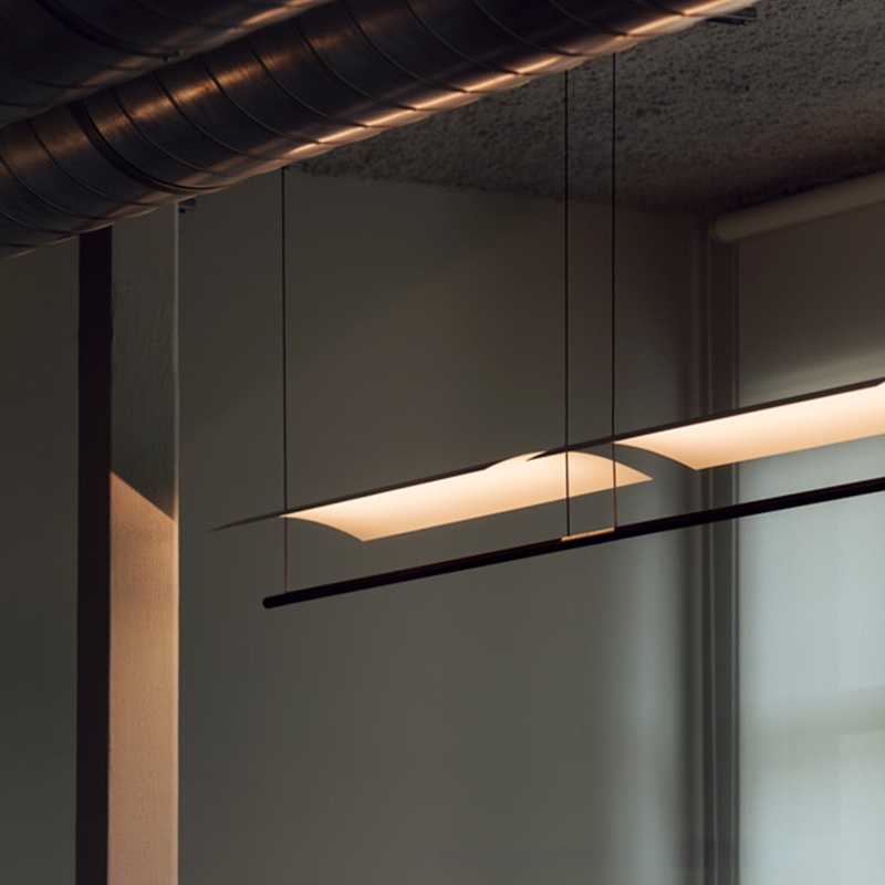 HEIKESZ Modern Chandelier Minimalist Design LED Ceiling Light for Living Room Bedroom Restaurant Bar Kitchen Island