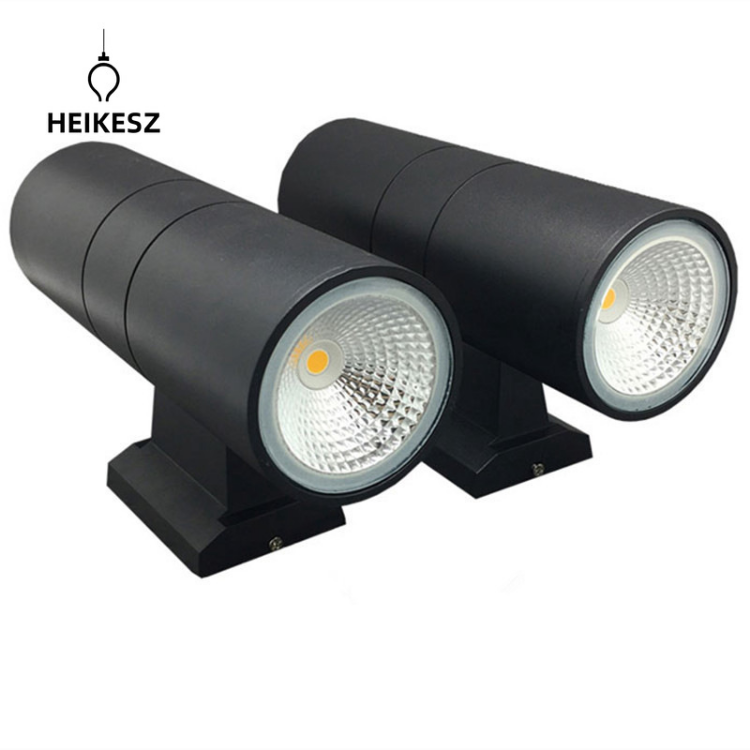 Heikesz IP65 Waterproof Outdoor Wall Lamp Indoor Outdoor Dual Use Courtyard Exterior Wall Door Head Balcony Light Bedside Lamp