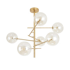 HEIKESZ Nordic Creative Chandelier for Living Room Bedroom Warm Light Ceiling Lamp Studio Clothing Shop Lighting