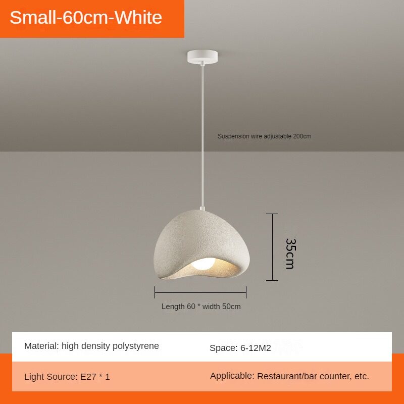 HEIKESZ Nordic Modern Minimalist Chandelier Designer LED Ceiling Lamp for Dining Kitchen Living Bedroom