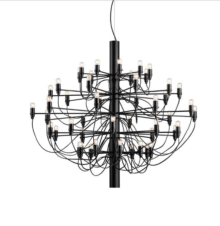 HEIKESZ Italian Summer Fruit Dining Room Chandelier Designer Living Room Chandelier Loft Hotel Villa Staircase Lamps