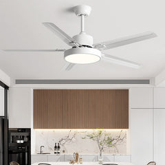 HEIKESZ Large Wind Ceiling Fan Lights 42 52 56 Inch Black Retro Electric Fan Lamp with Remote Control for Home Living Room Bedroom Industrial Commercial Use