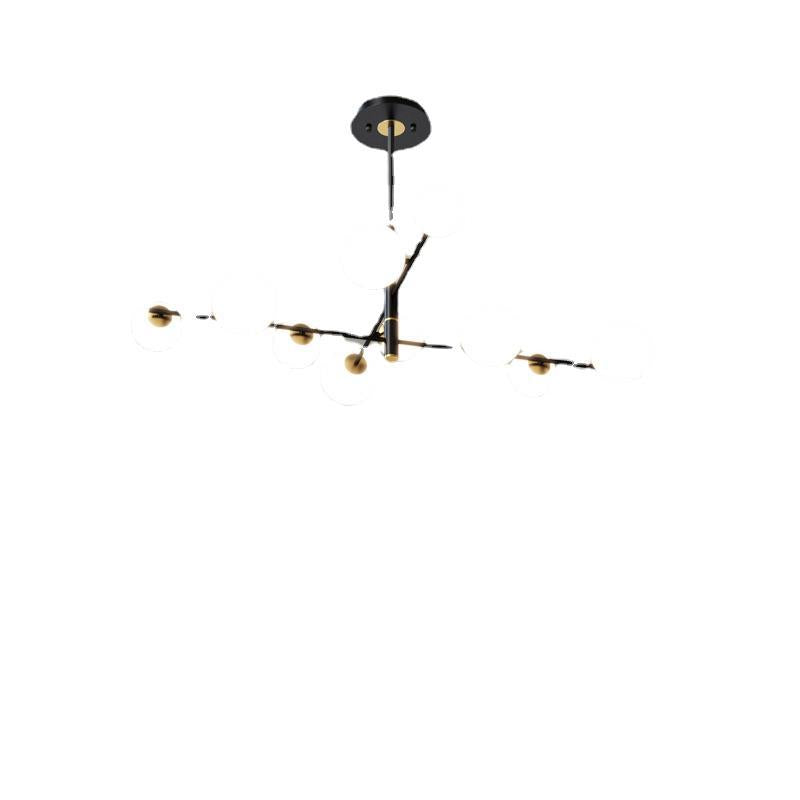 HEIKESZ Magic Bean Chandelier Modern Living Room Lighting Affordable Luxury Dining Lamp High-End Ball Bedroom Decor