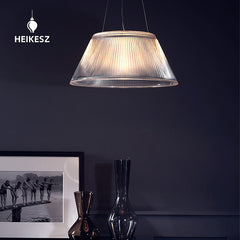 HEIKESZ Cross Border Hot Selling Glass Chandelier Minimalist Design Italy Style Ceiling Lighting for Living Room Bedroom Dining Room
