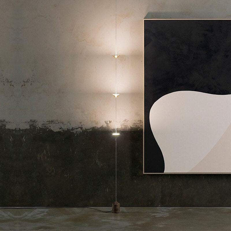 HEIKESZ Nordic minimalist floor lamp modern designer living room dining room porch atmosphere bedroom bedside line lamp