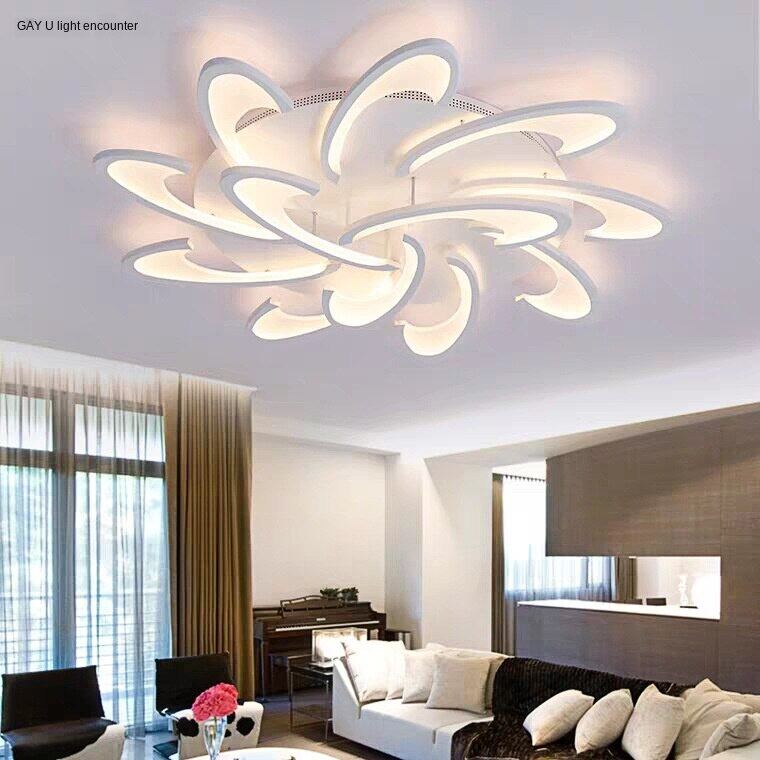 HEIKESZ Modern LED Ceiling Lamp for Home Bedroom Kids Room Creative Personalized Lighting Fixture Chandelier Living Room Bedroom Ceiling Light