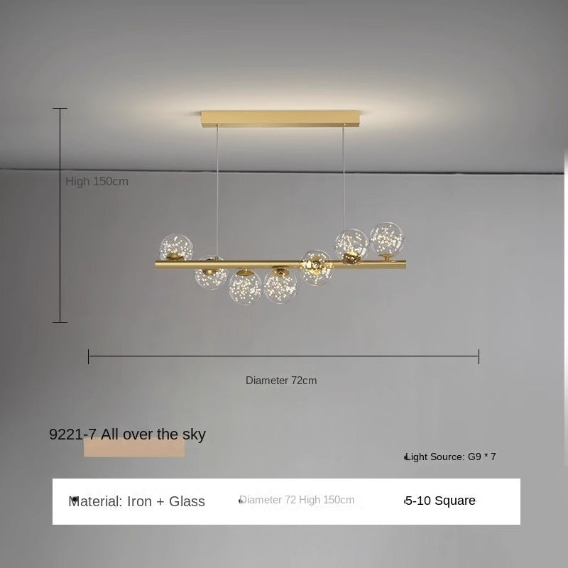 HEIKESZ Nordic Modern Chandelier Creative Simple Pendant Light for Restaurant Office Conference Table Luxury Dining Bar Long Lights