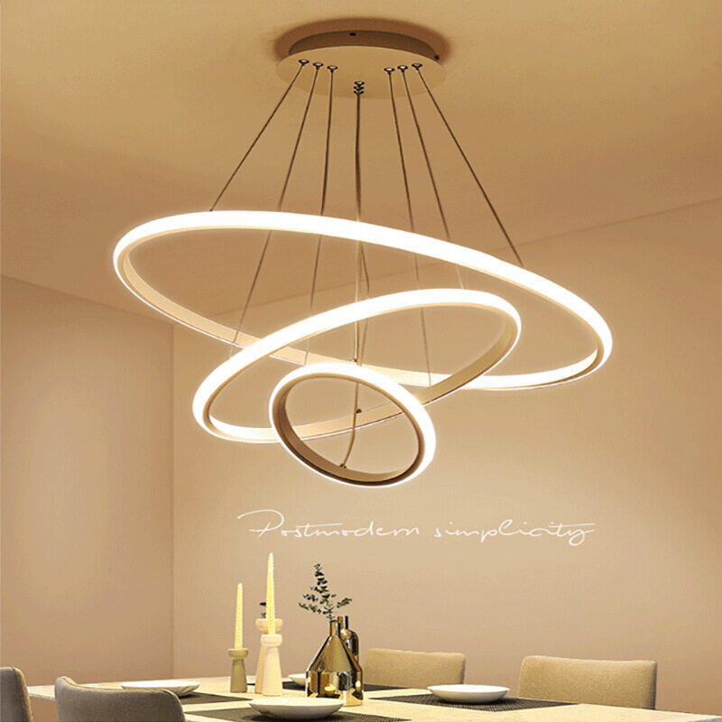 HEIKESZ New Post-Modern Chandelier for Living Room Bedroom Dining Bar Modern Simple Ceiling Lamp Lighting Fixture