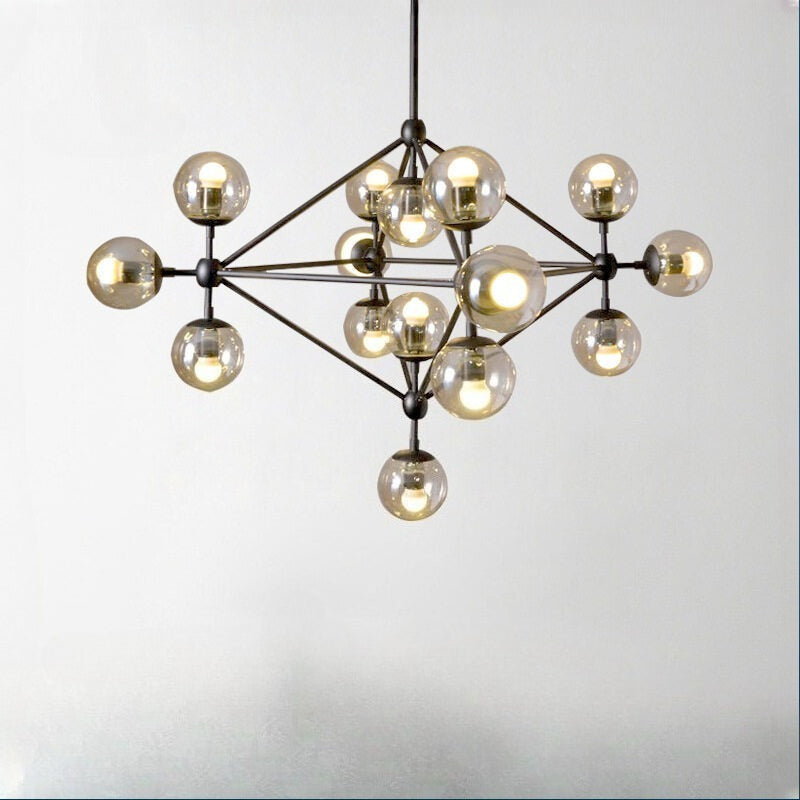 HEIKESZ Magic Bean Chandelier Modern Nordic Ceiling Light for Living Room Dining Room Bedroom Lighting