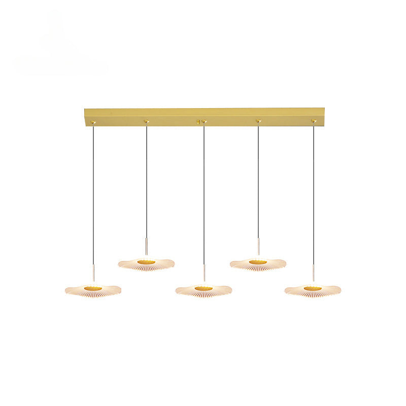 HEIKESZ Modern Nordic Chandelier Three-Head Dining Table Lamp Luxury Creative Lighting for Dining Room Bar Living Room Ceiling Fixtures
