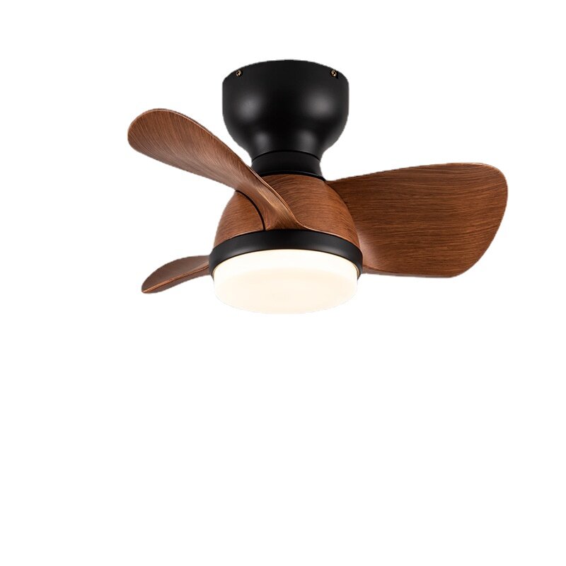 HEIKESZ Nordic 22-inch Ceiling Fan with Light Remote Control Modern Minimalist Design for Bedroom Dining Room Home