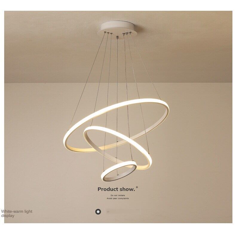 HEIKESZ New Post-Modern Chandelier Lamp for Living Room Bedroom Dining Bar Modern Simple Ceiling Lighting Fixture