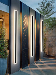 HEIKESZ Outdoor Wall Lamp Waterproof Wall Wash Light for Garden Villa Gate Pillar Warm Room Lighting Chandelier Living Bedroom Ceiling Lights