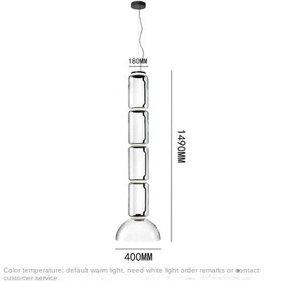 HEIKESZ Italian Designer Crystal Glass Chandelier for Villa Duplex Hotel Lobby Creative Art Decoration Indoor Dining Room Living Room