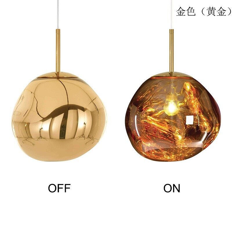 HEIKESZ Nordic Lava Chandelier Modern Glass Pendant Light for Living Room Dining Room Ceiling LED Minimalist Design Clothing Store Cafe Bar