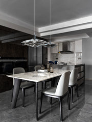 HEIKESZ Nordic Modern PH5 Chandelier by HEIKESZ Multi-Head Aluminum UFO Lamp Minimalist Lighting for Restaurant Cafe Living Room Ceiling Decor