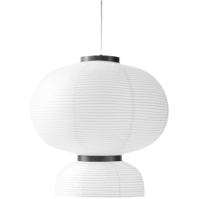 HEIKESZ Japanese-Style Xuan Paper Chandelier Nordic Simple Modern Living Room Study Chinese Style Lamp